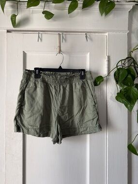 C&C California Olive Drawstring Casual Shorts